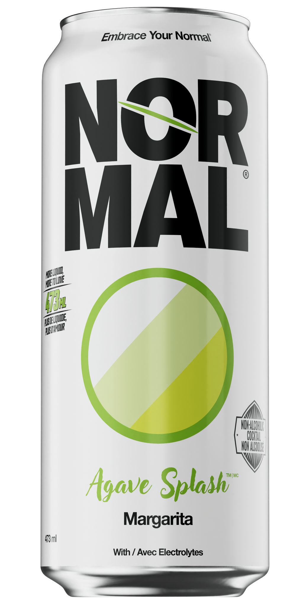 Normal Beverage - Agave Splash Non Alcoholic Margarita Cocktail. 4x473ml 4-Pack