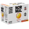 Normal Beverage, Hello Morning Non-Alcoholic Mimosa Premium Ready-to-Drink Cocktail - Low Sugar, Low Calorie Mocktail - 12x473mL Case with Carrier Handle.
